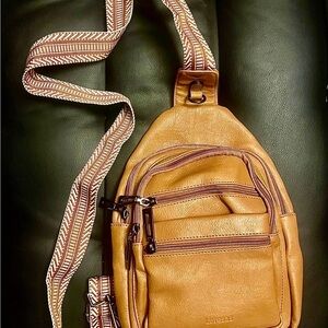 Tan Crossbody Bag